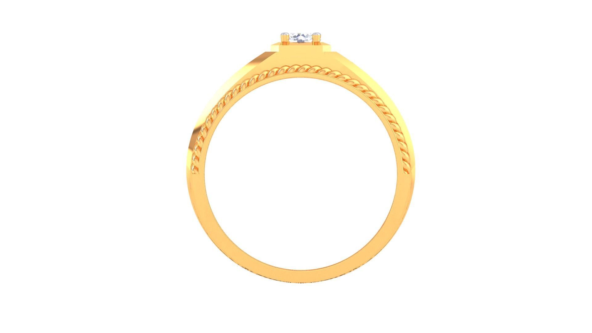 Gents ring - 12 3D print model_3