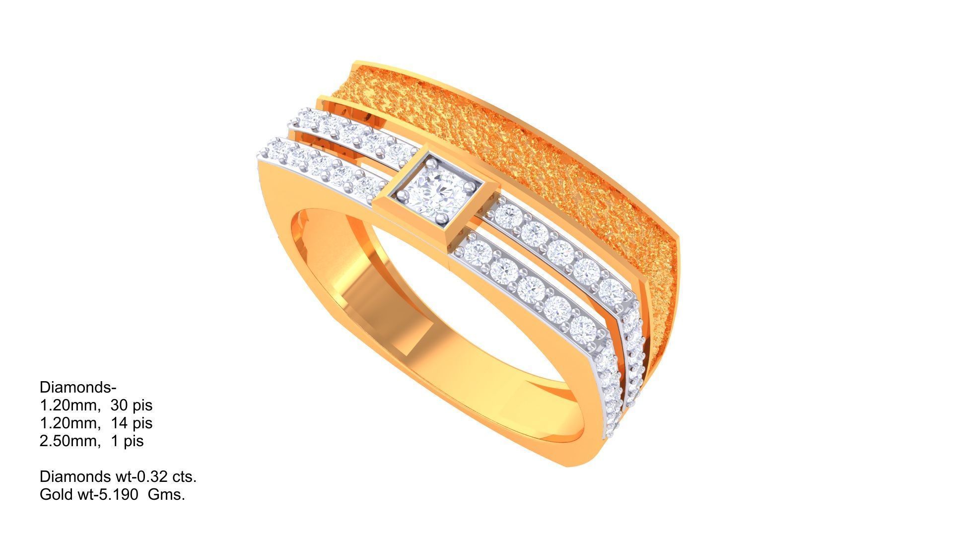 Gents ring - 11 3D print model_1