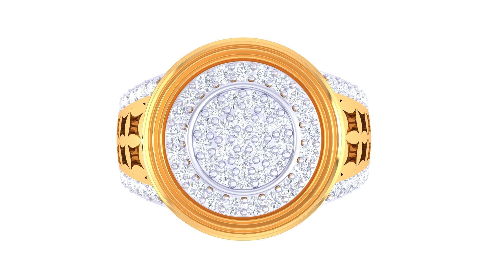 Gents ring - 78 3D print model_3