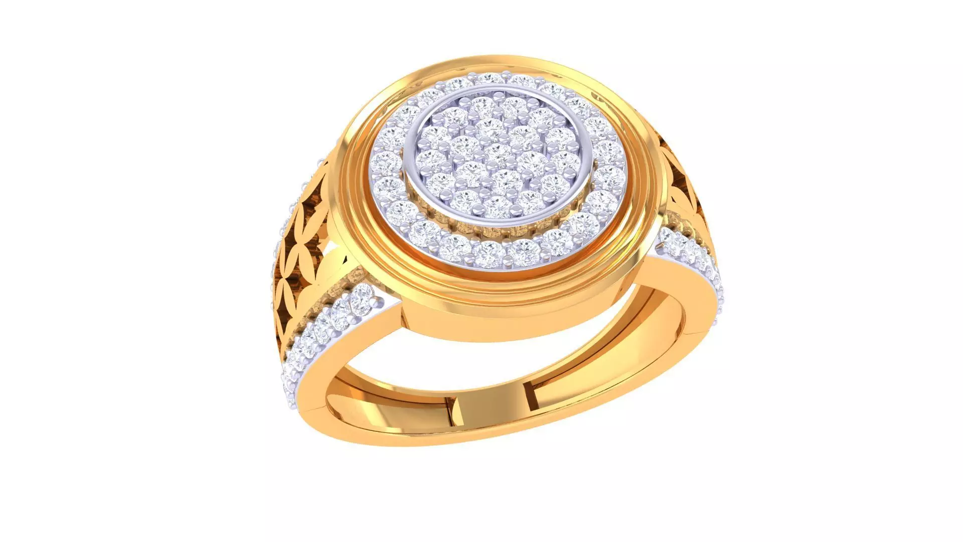 Gents ring - 78 3D print model_0