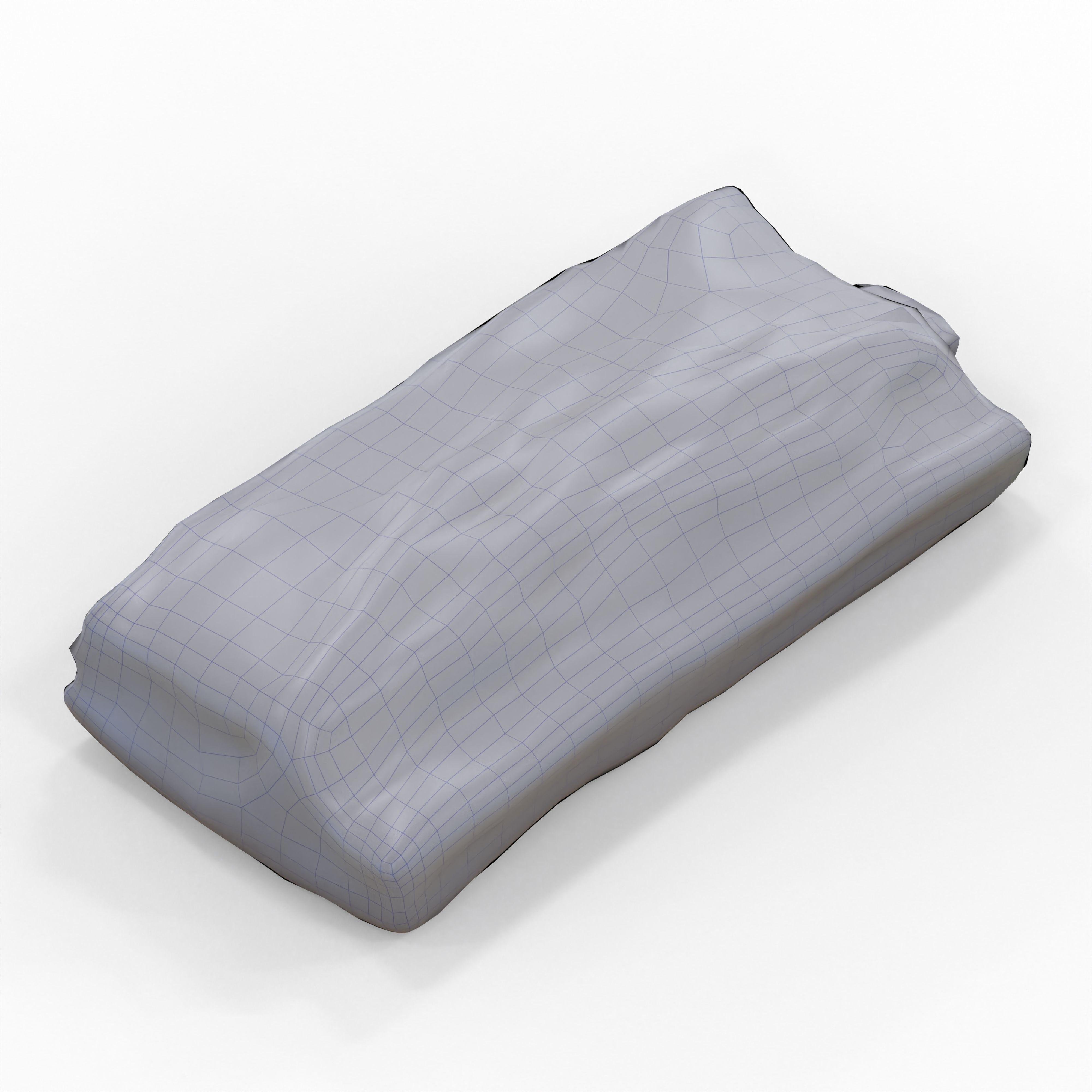 Pineapple Pie Stick Game Ready Low-poly 3D model_5