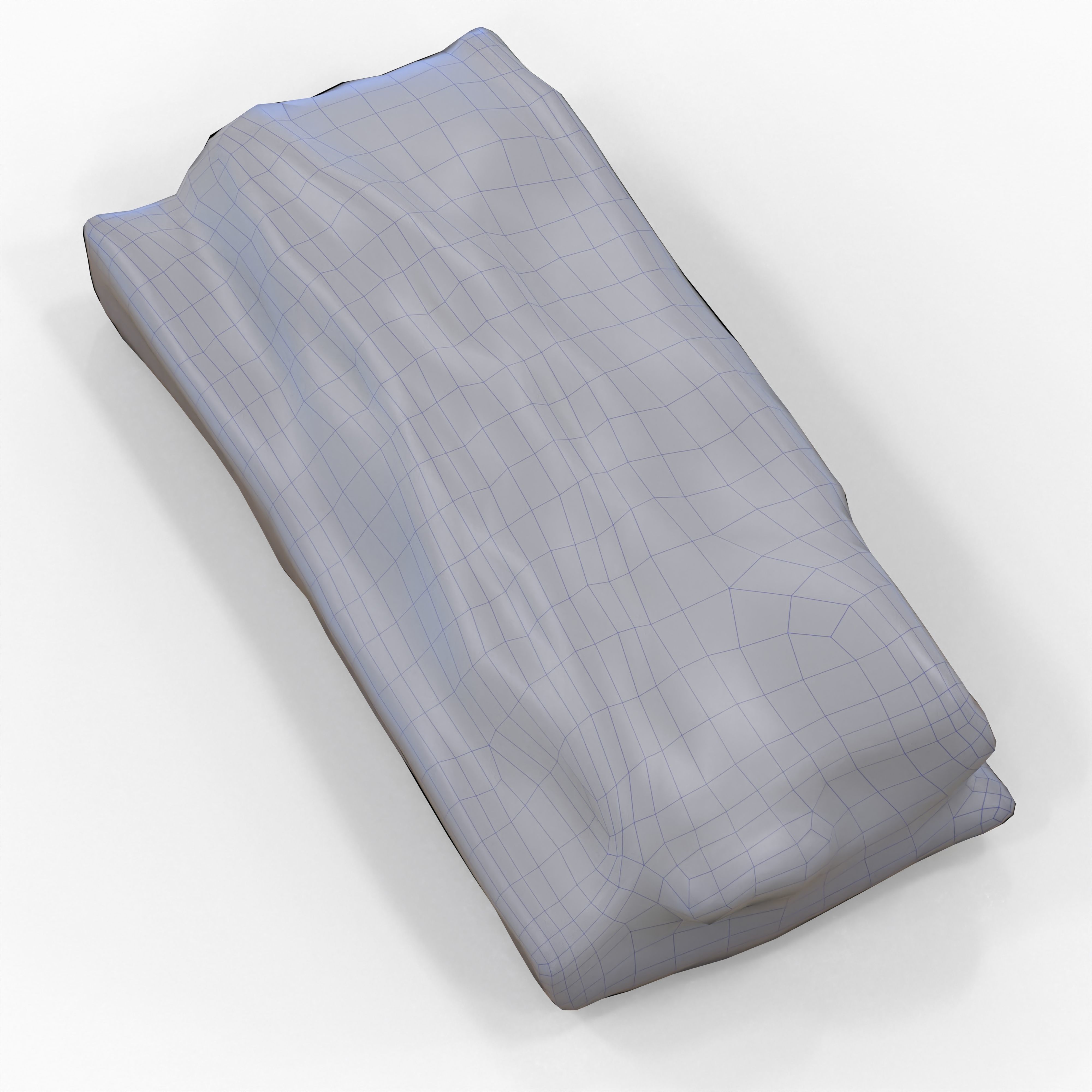 Pineapple Pie Stick Game Ready Low-poly 3D model_7