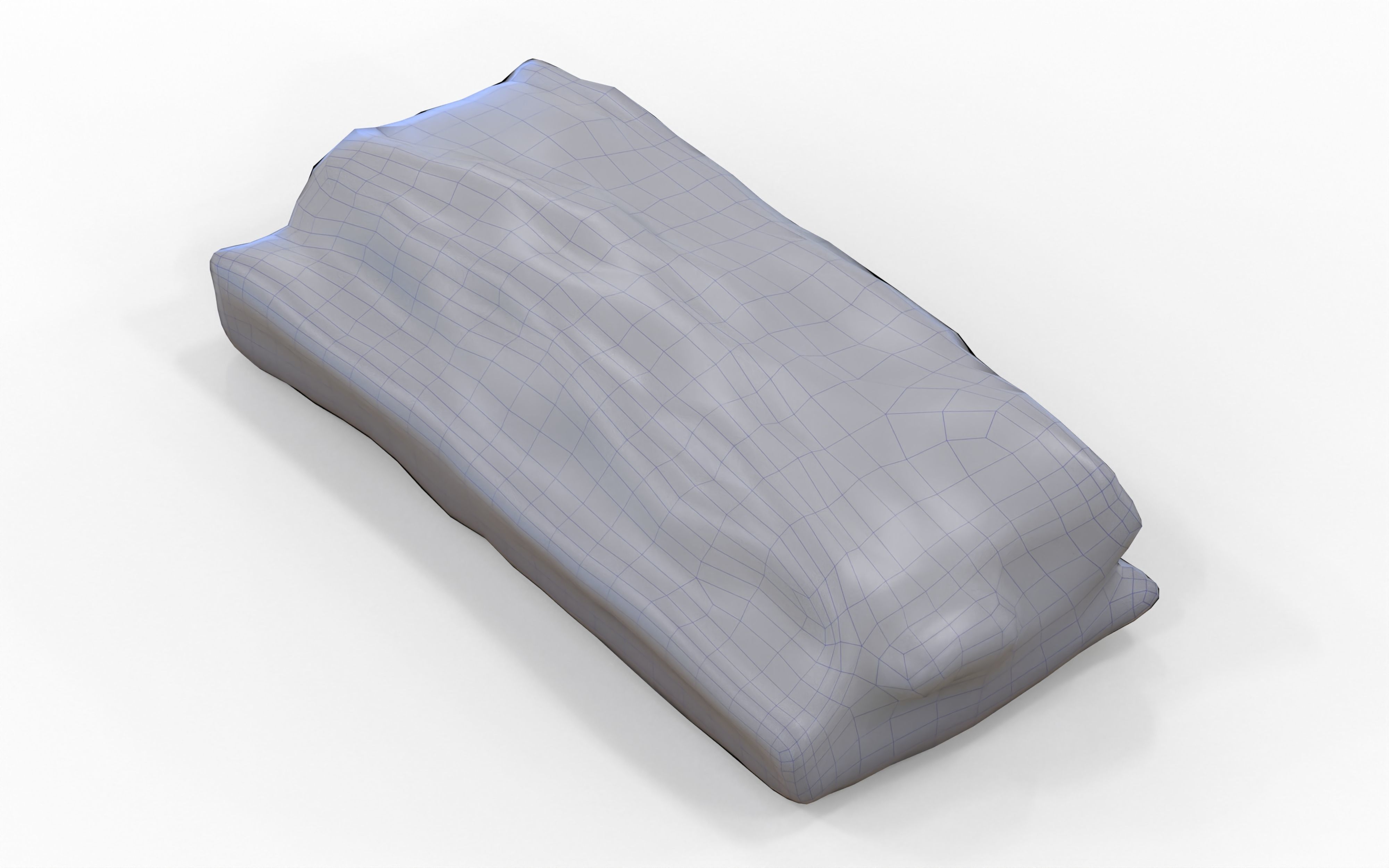 Pineapple Pie Stick Game Ready Low-poly 3D model_1
