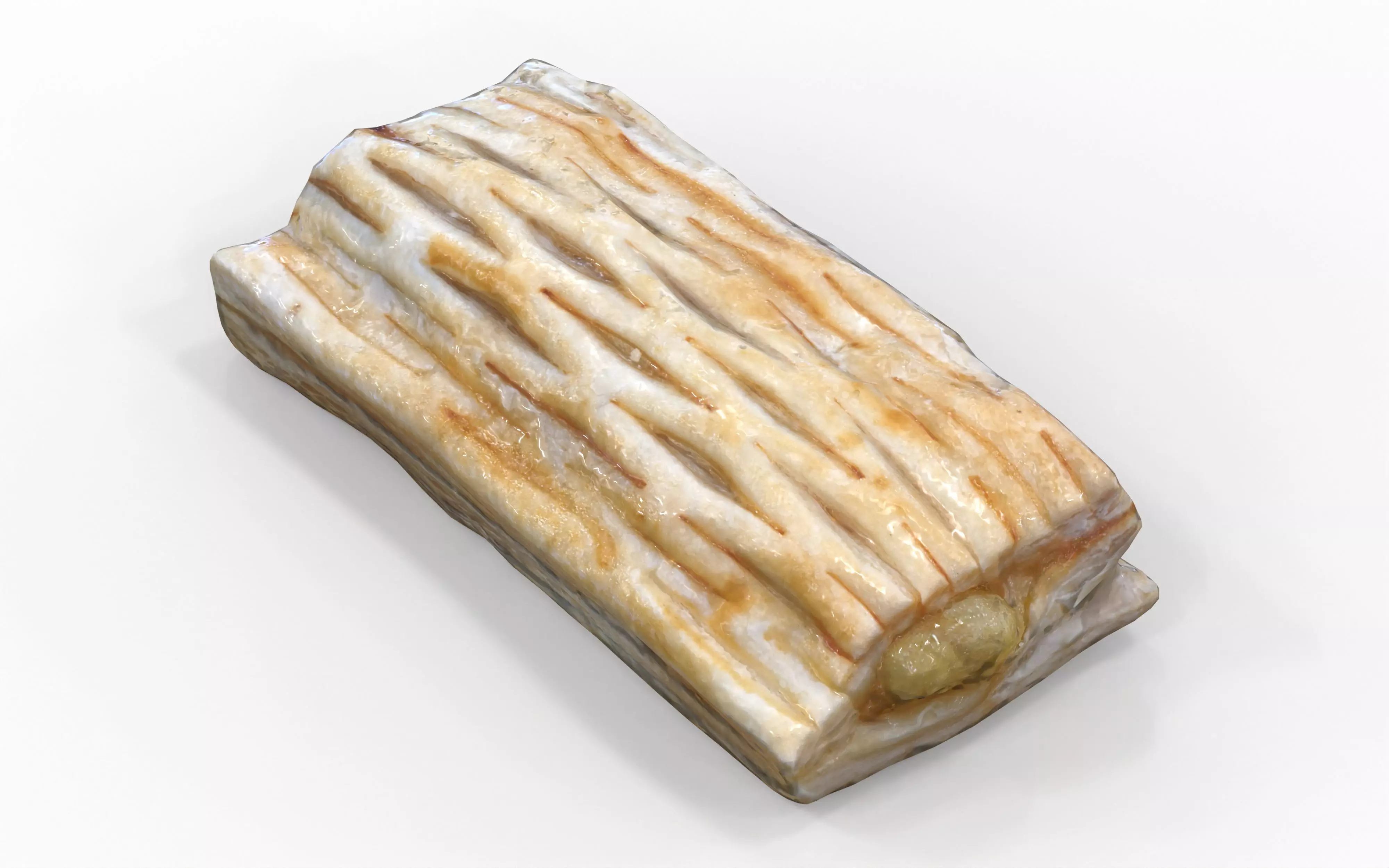 Pineapple Pie Stick Game Ready Low-poly 3D model_0