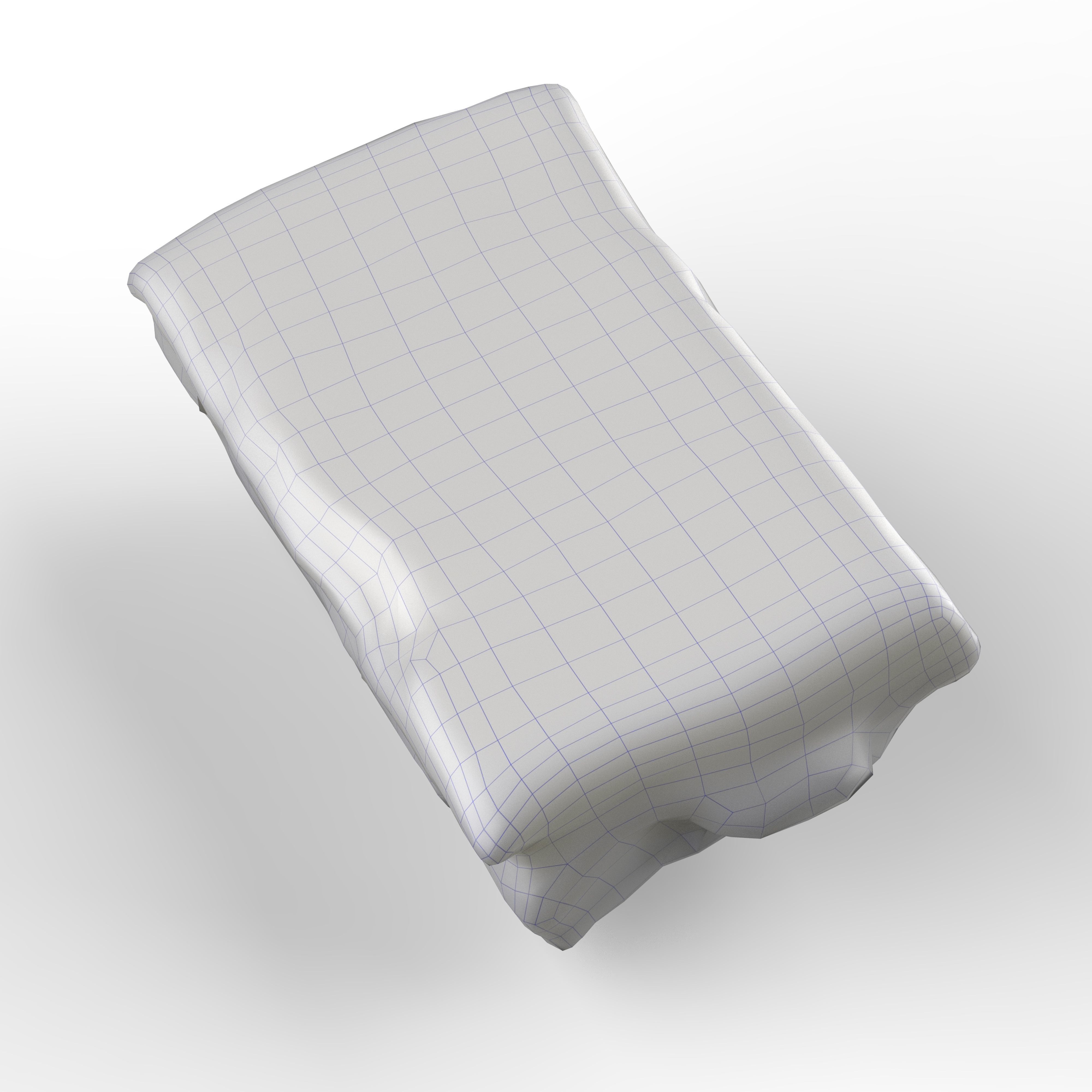 Pineapple Pie Stick Game Ready Low-poly 3D model_9