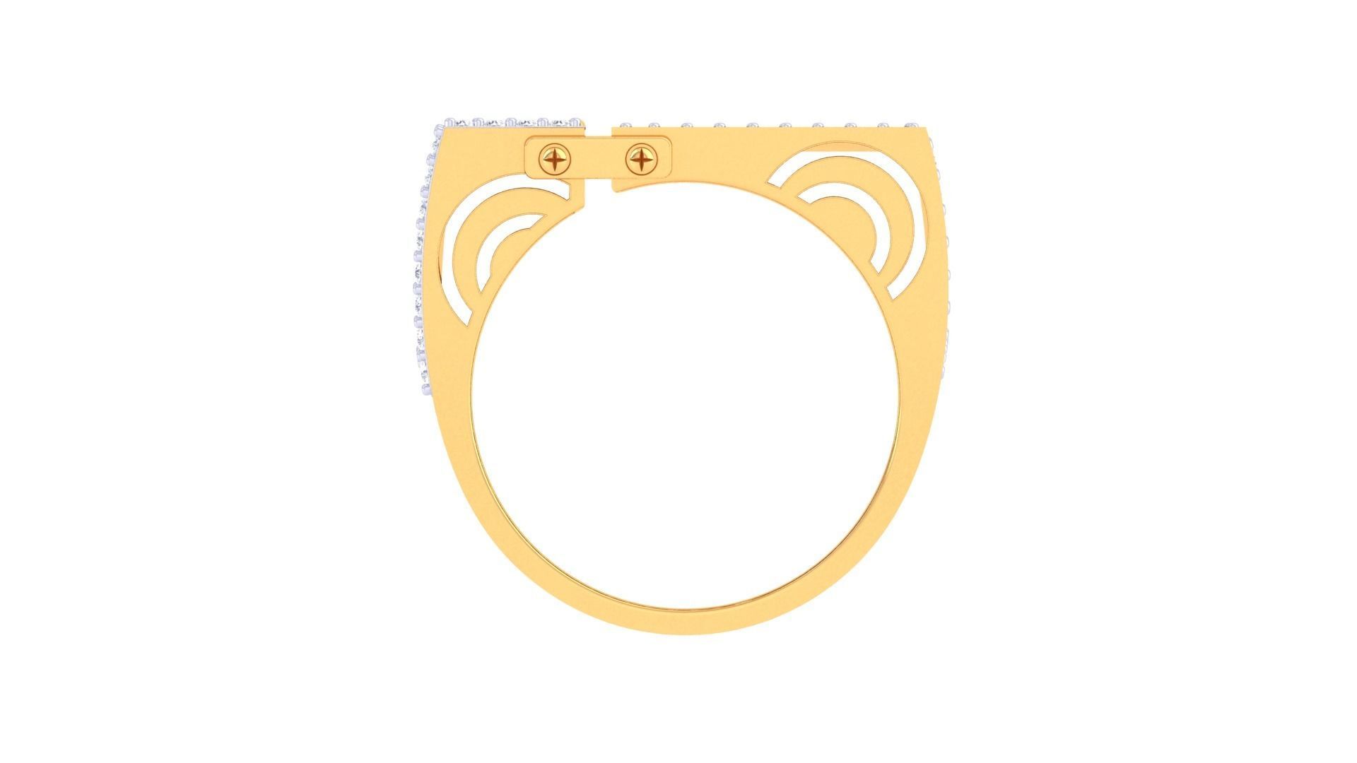 Gents ring - 59 3D print model_4