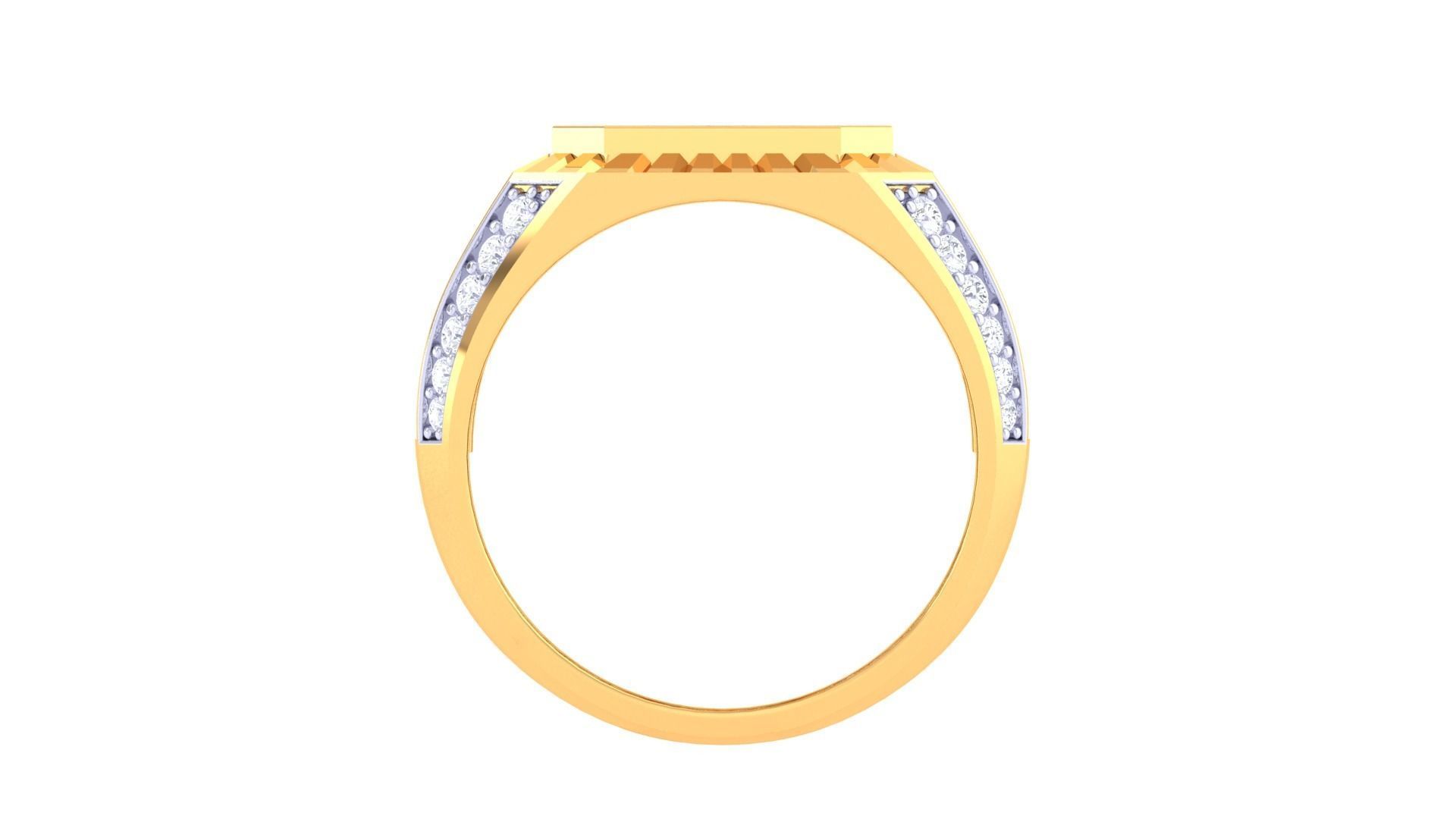 Gents ring - 47 3D print model_4