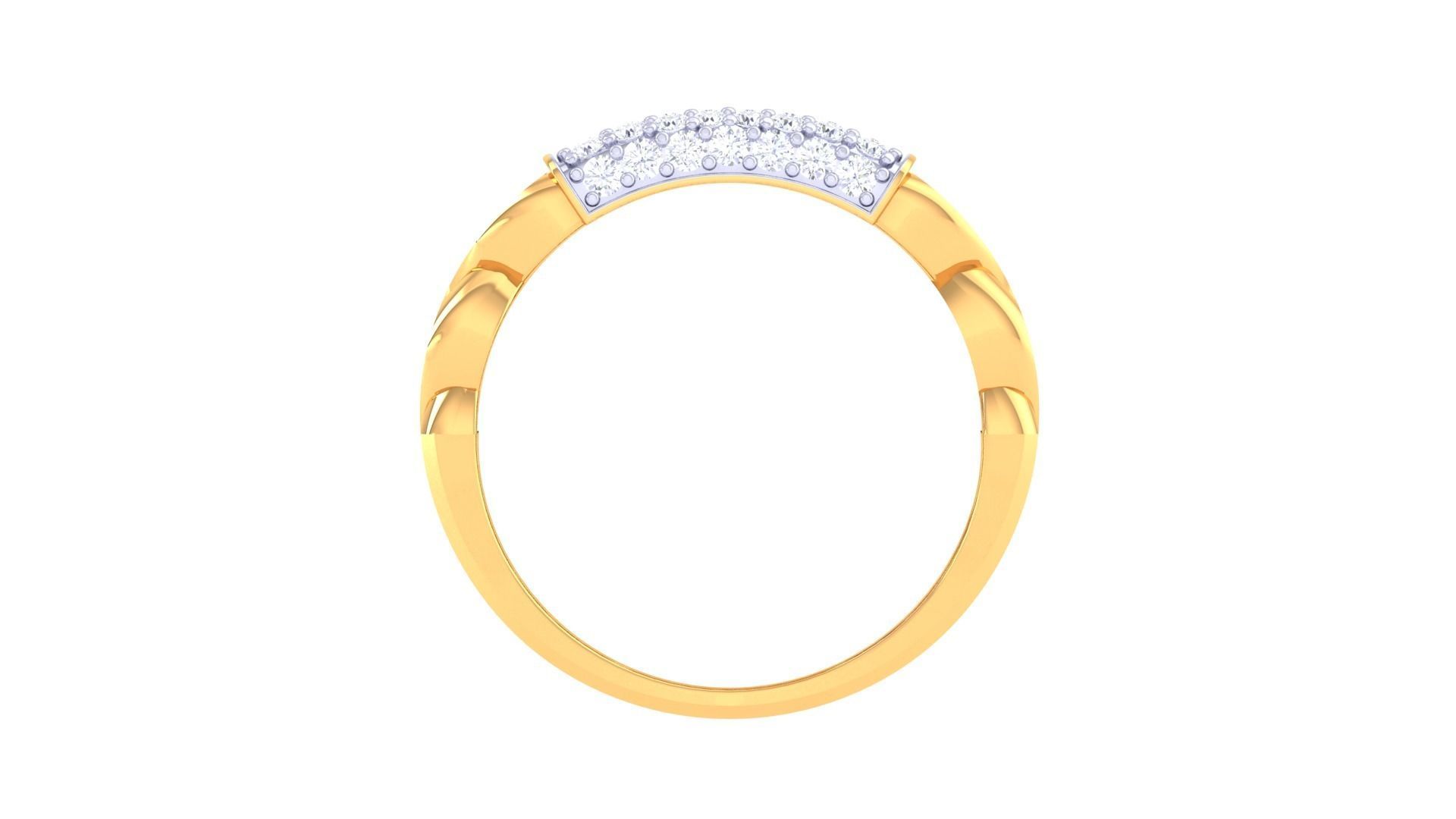 Gents ring - 45 3D print model_4