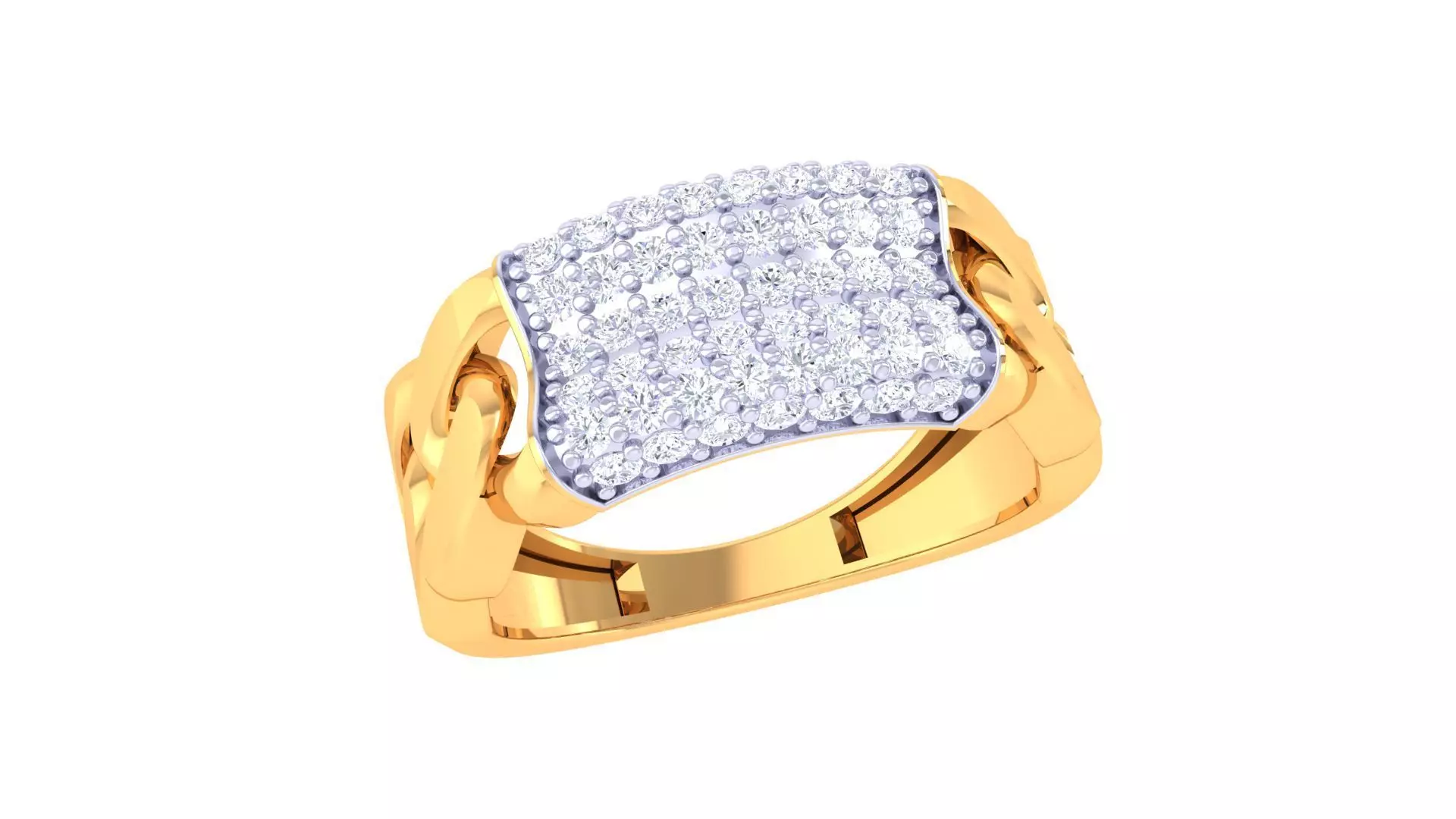 Gents ring - 45 3D print model_0