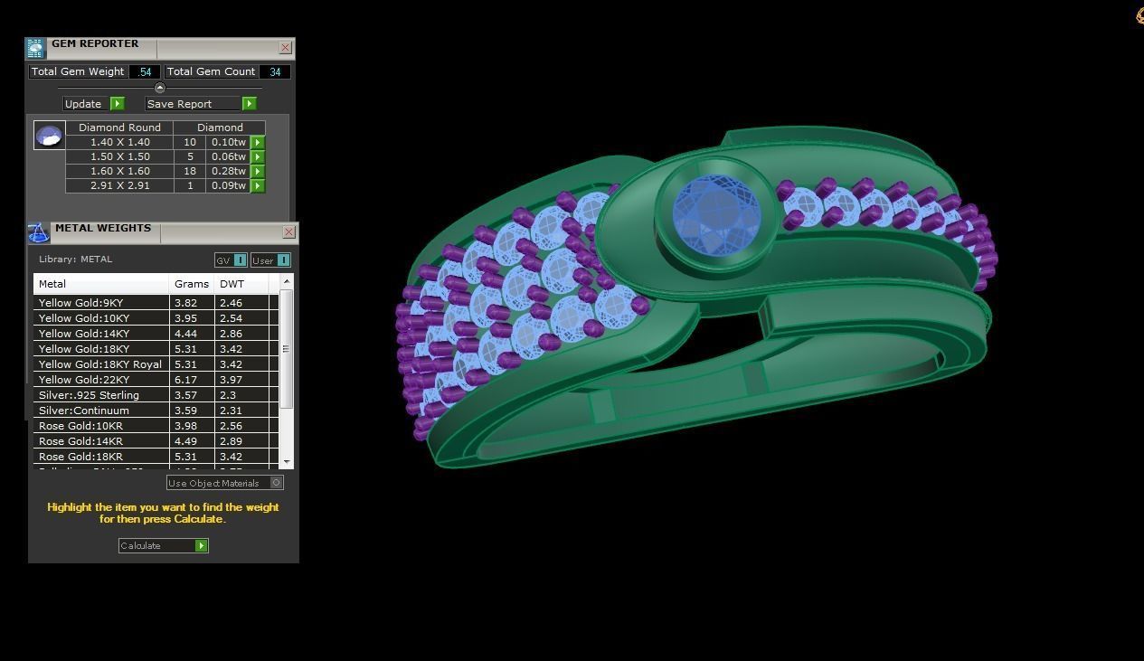 Gents ring - 26 3D print model_1