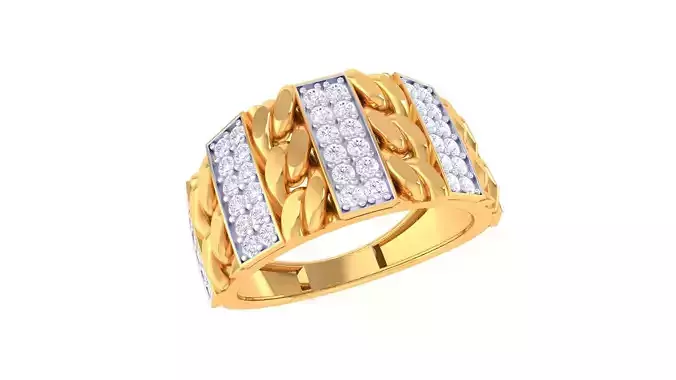 Gents ring - 14 3D print model