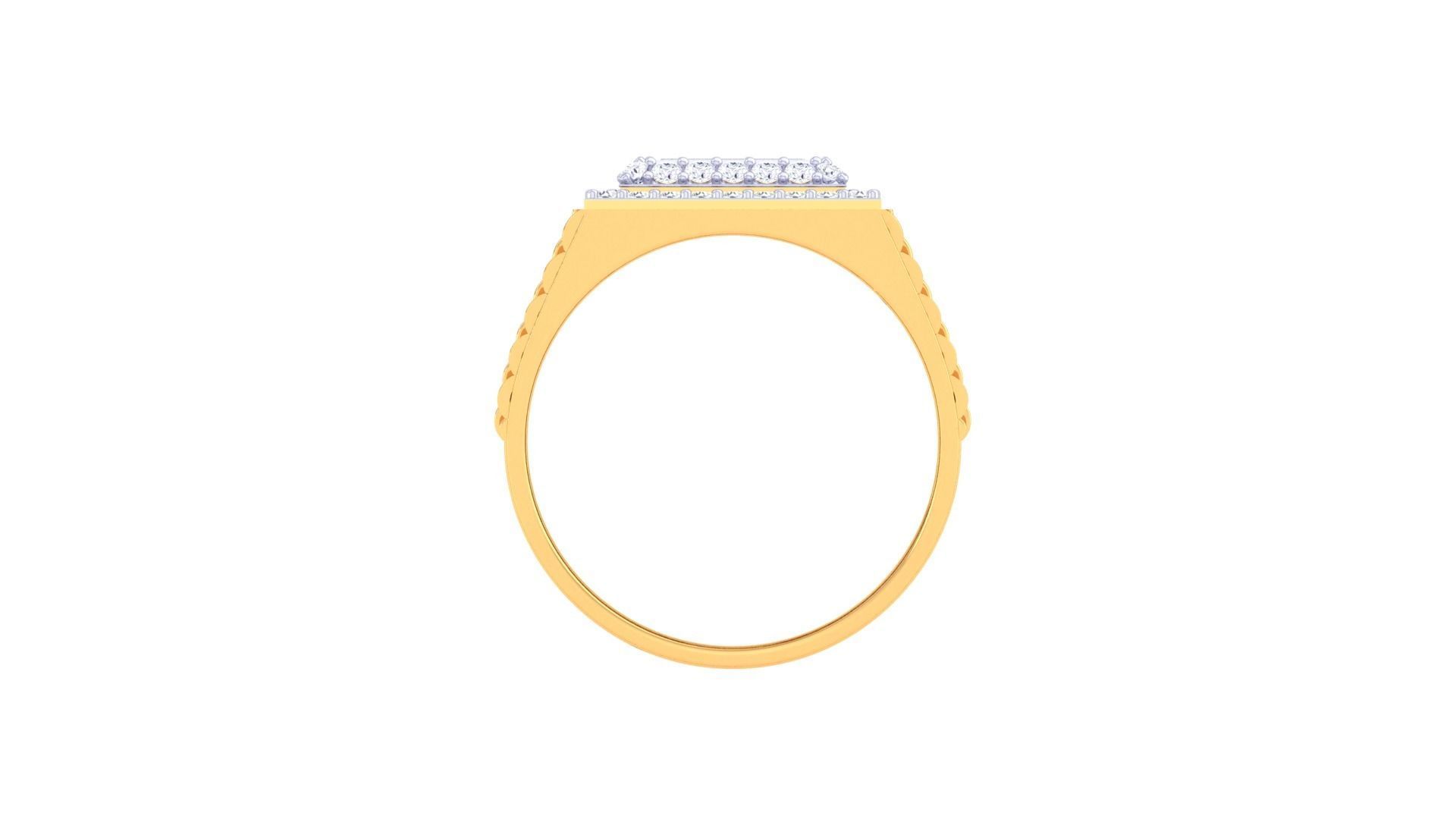 Gents ring - 12 3D print model_4