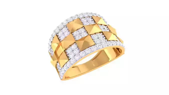 Gents Ring - 1 3D print model