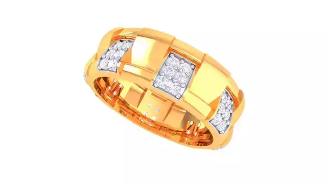 Gents ring - 13 3D print model