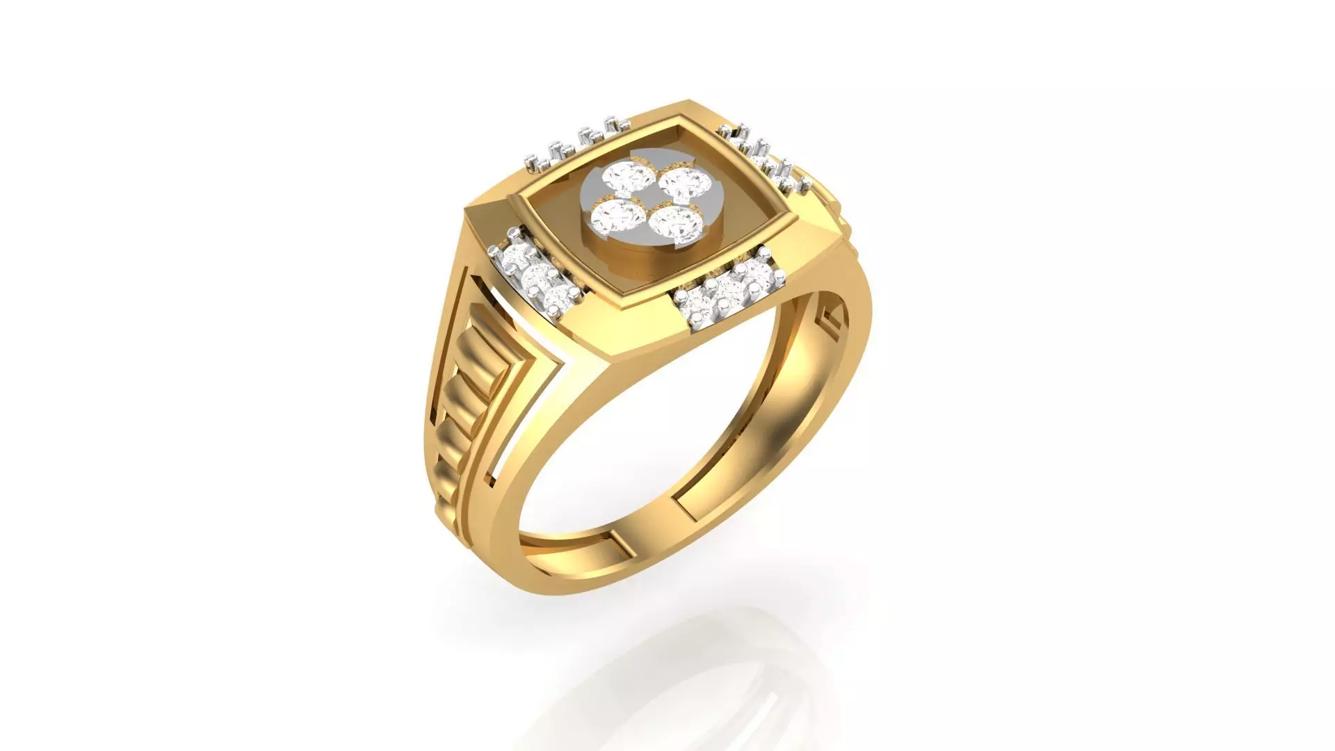 Gents ring - 8 3D print model_0