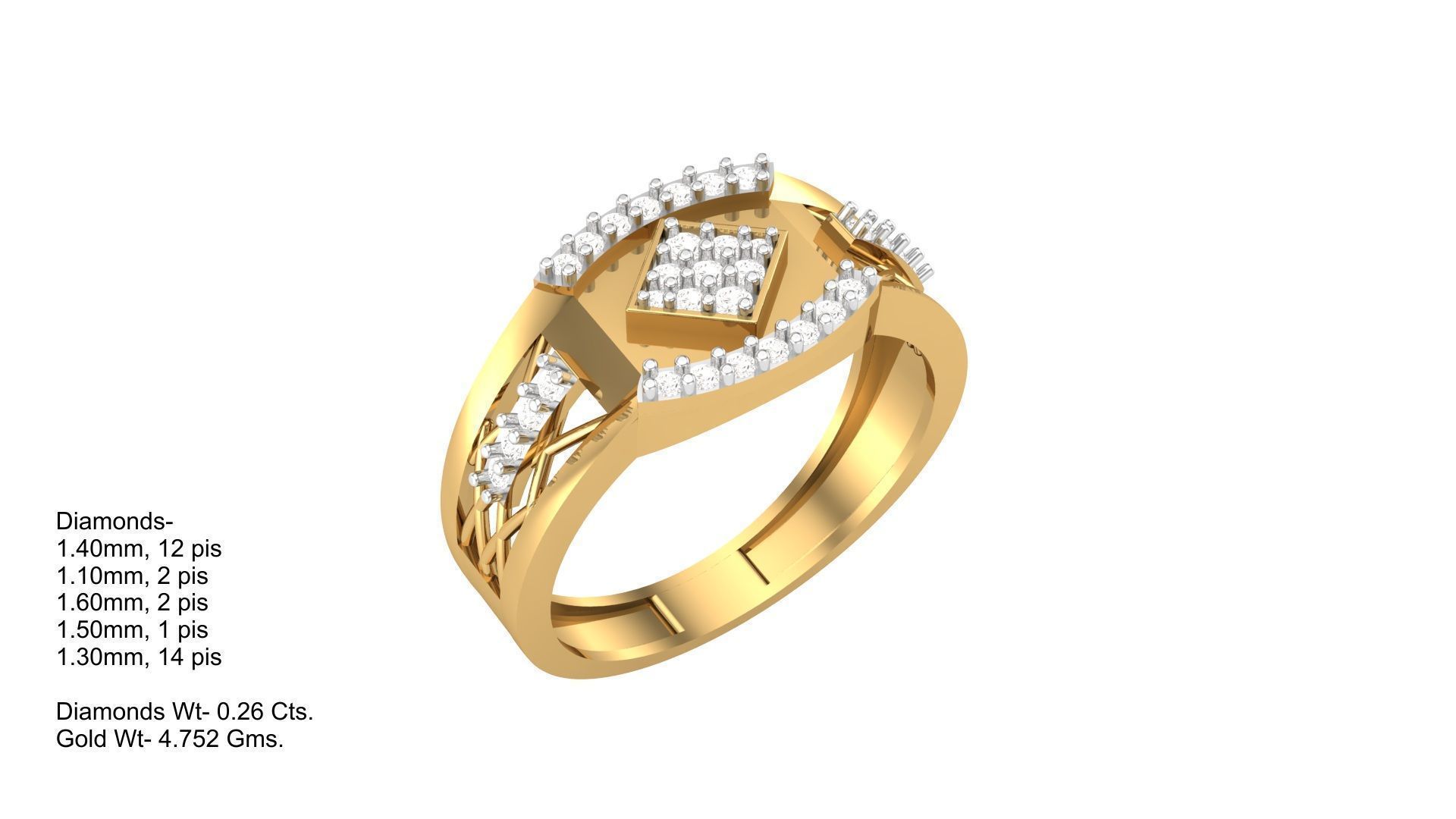 Gents ring - 7 3D print model_1