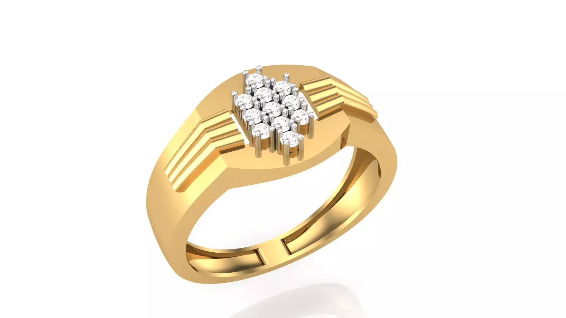 Gents ring - 18 3D print model_0