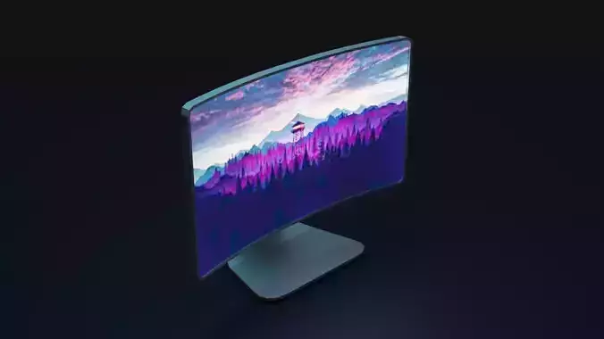 monitor curved