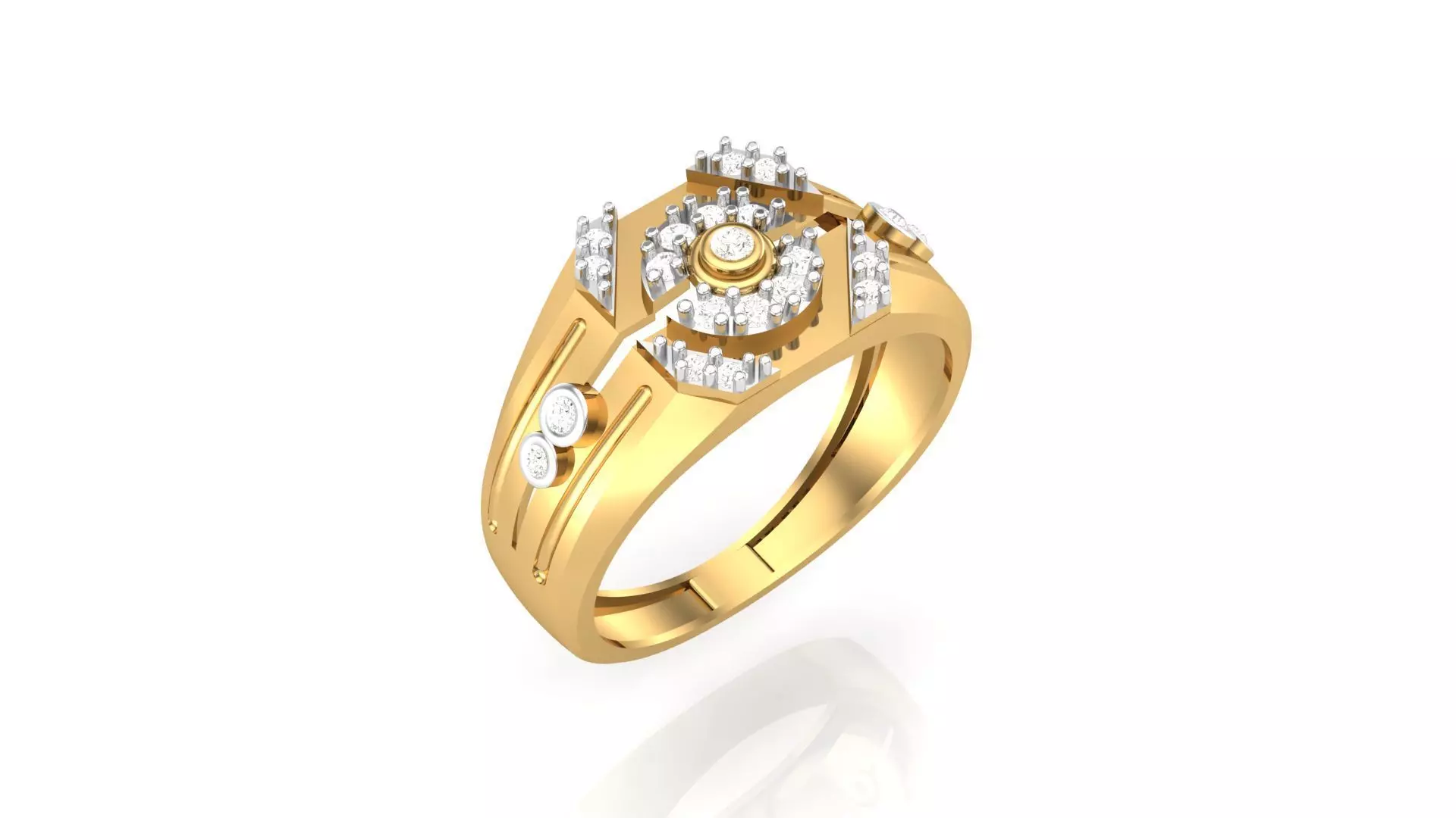 Gents Ring - 11 3D print model_0