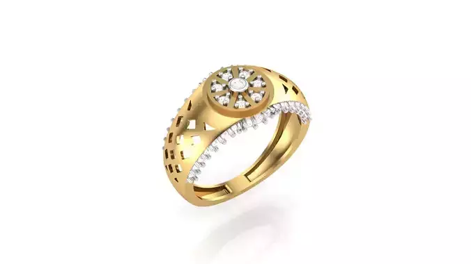 Gents Ring - 10 3D print model