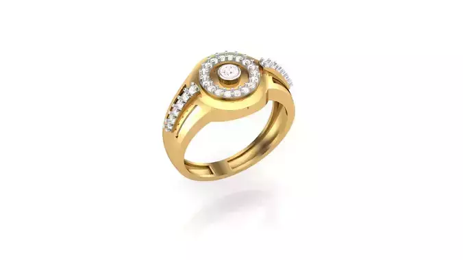 Gents Ring - 1 3D print model