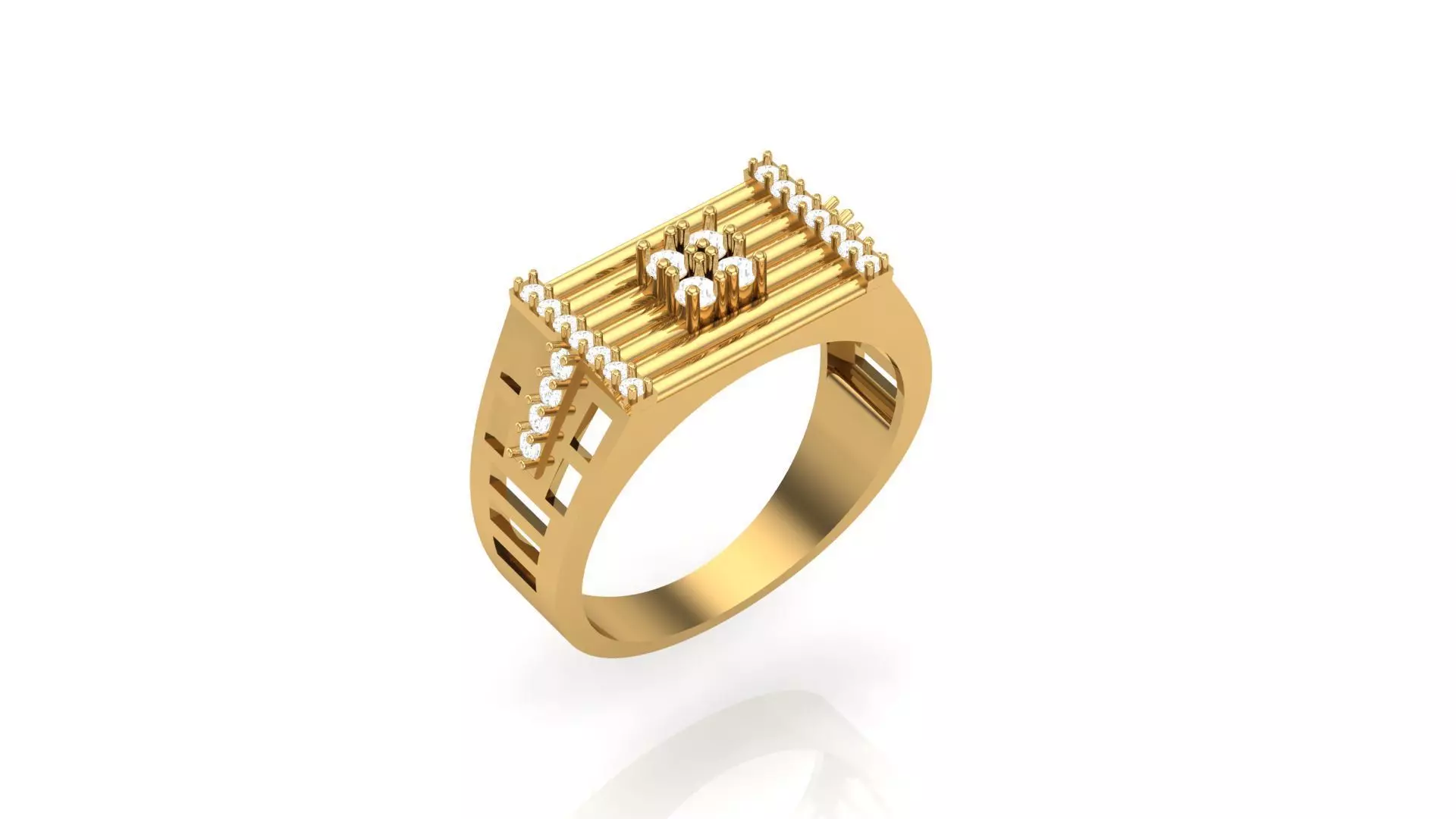 Gents Ring - 10 3D print model_0