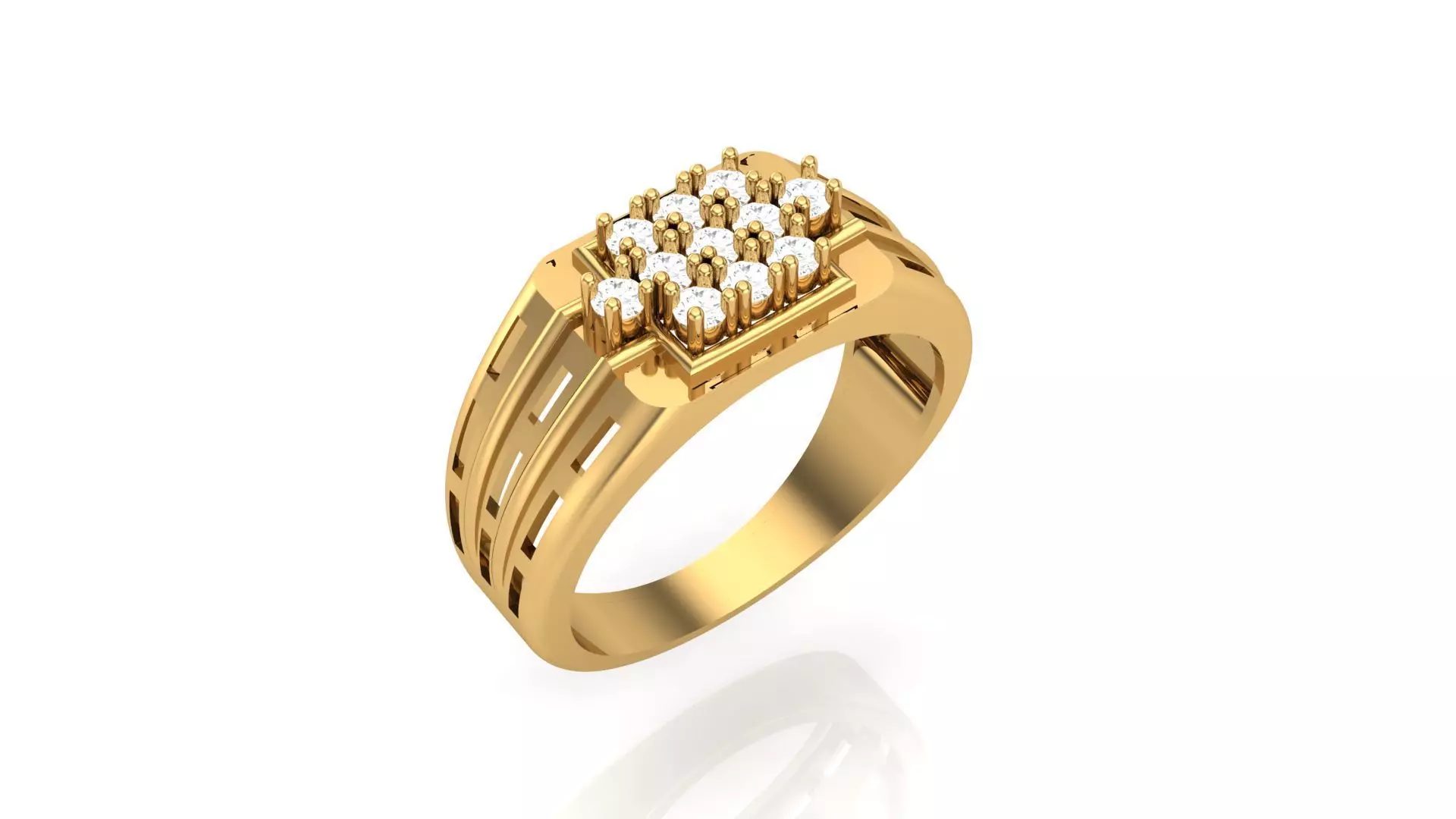 Gents Ring - 1 3D print model_0