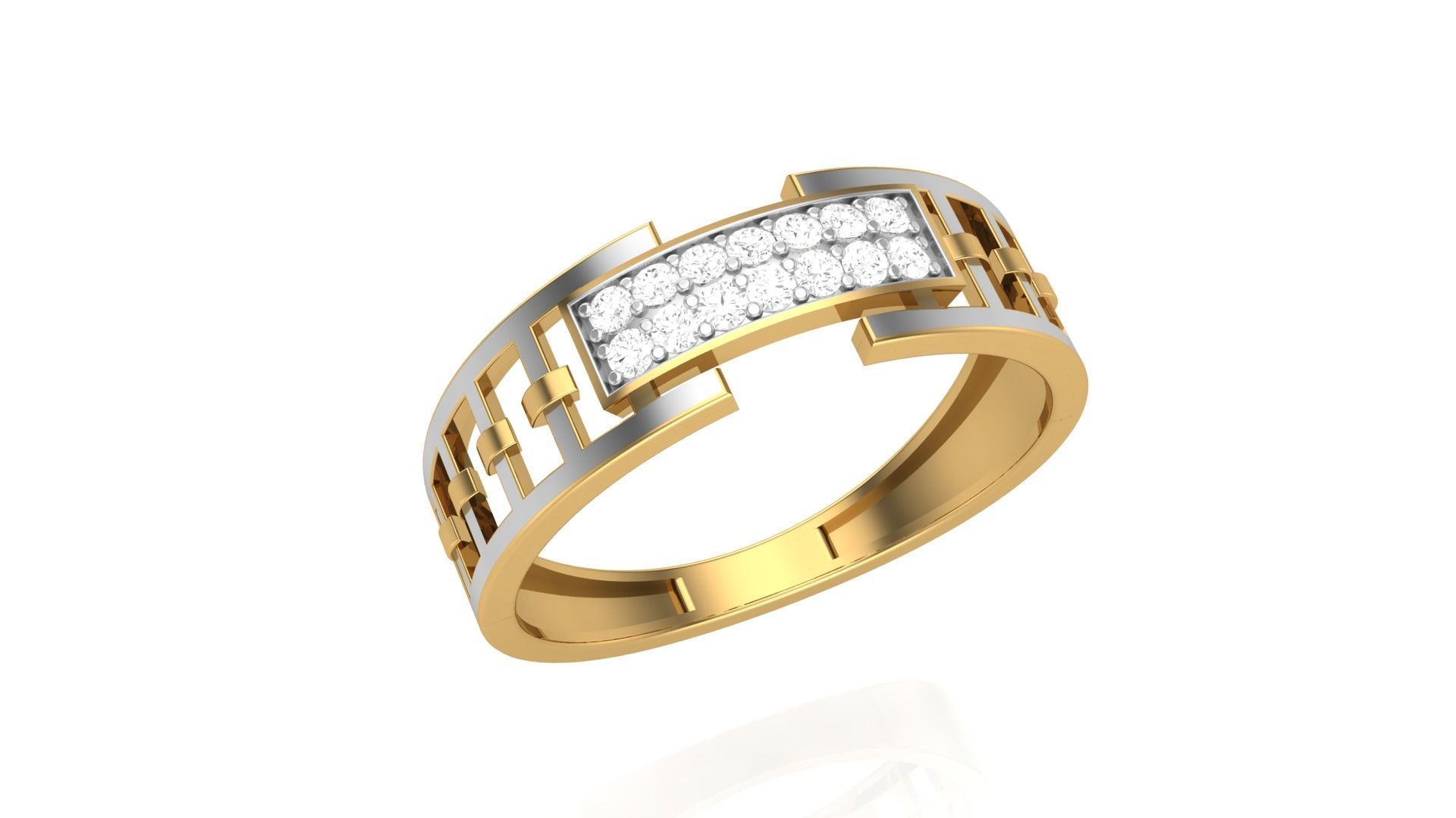 Gents Ring - 8 3D print model_2