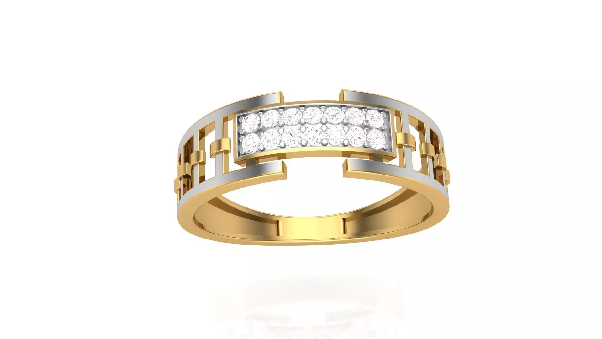 Gents Ring - 8 3D print model_0