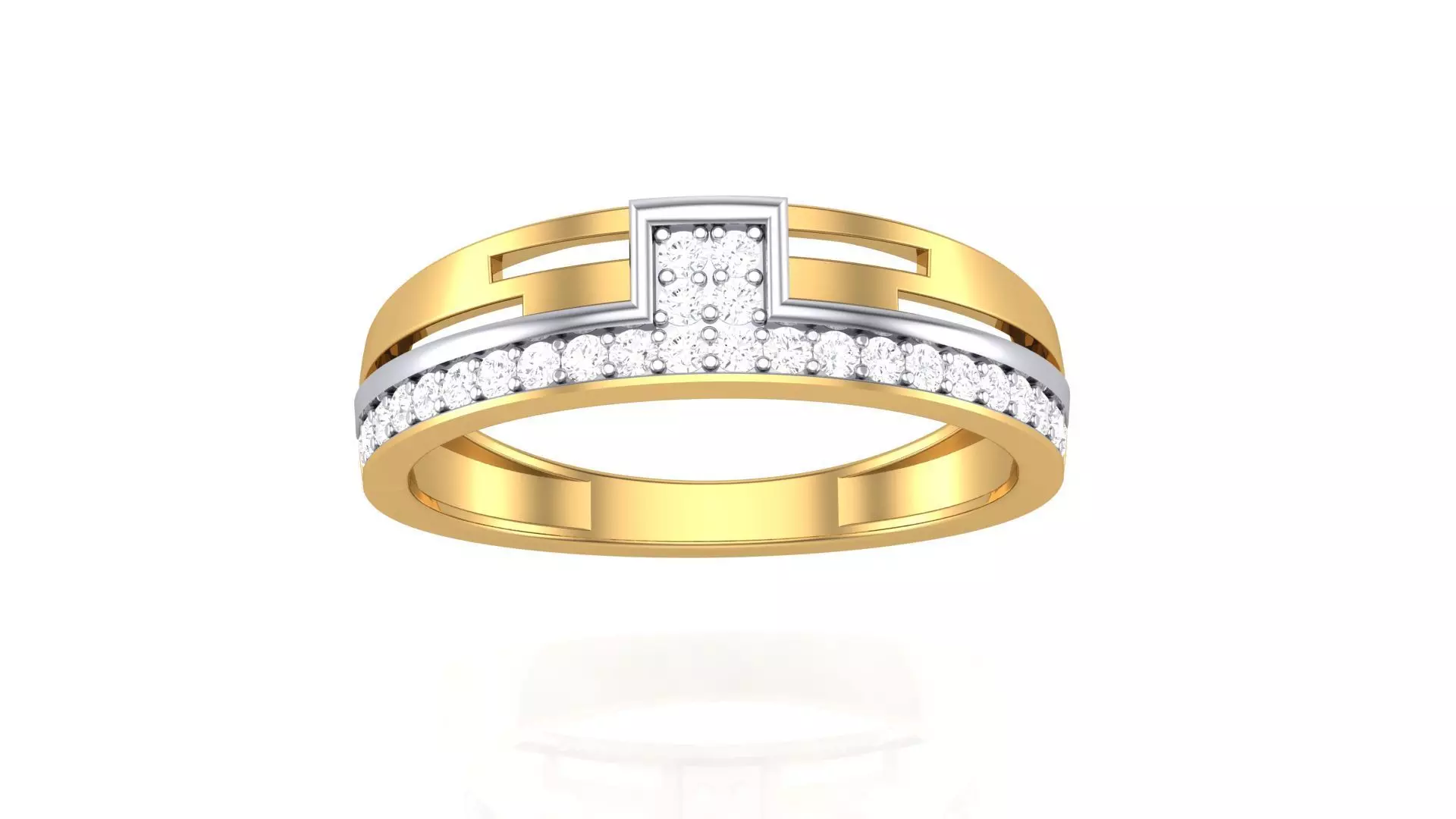 Gents Ring - 7 3D print model_0