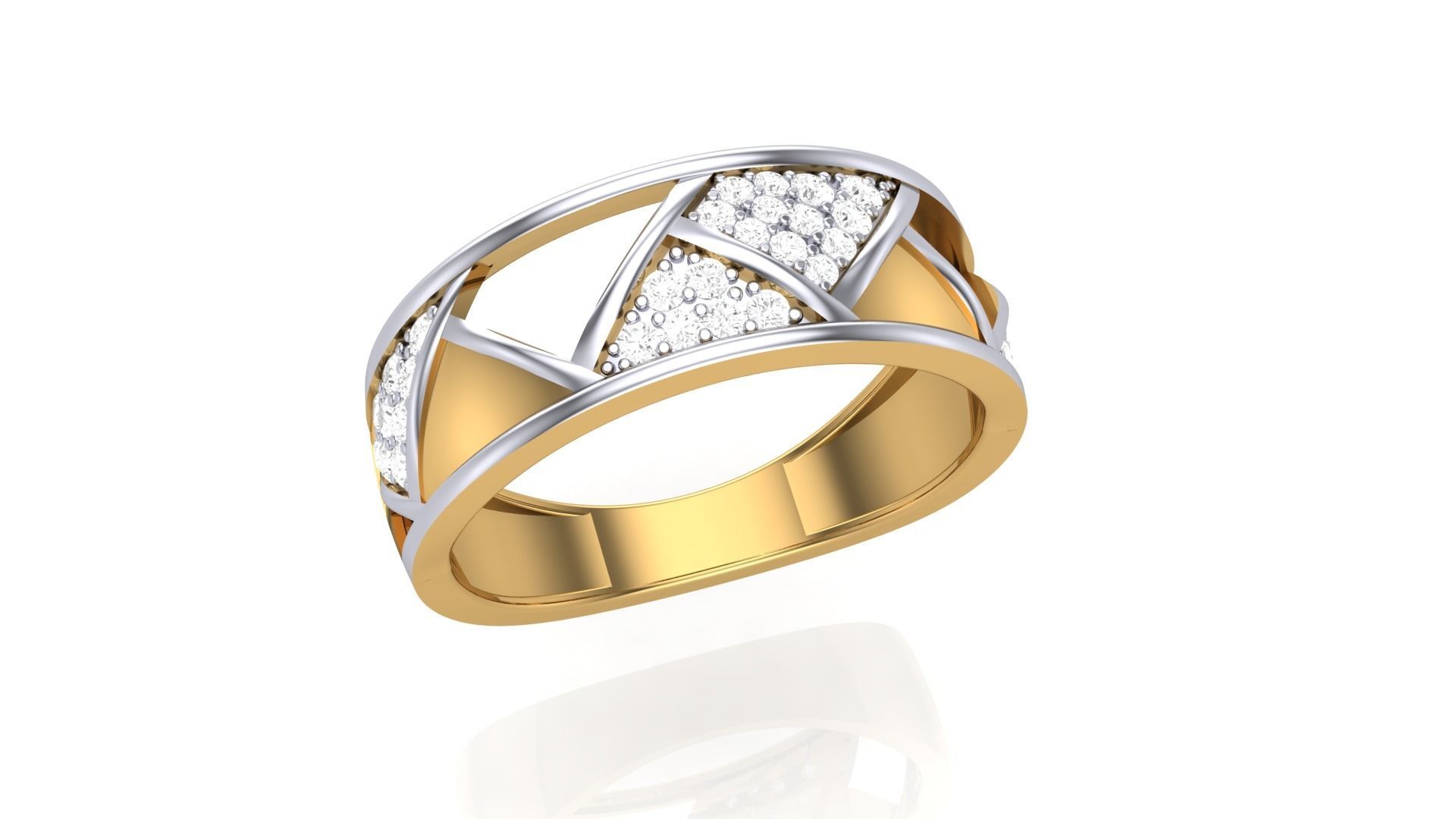 Gents Ring - 5 3D print model_2