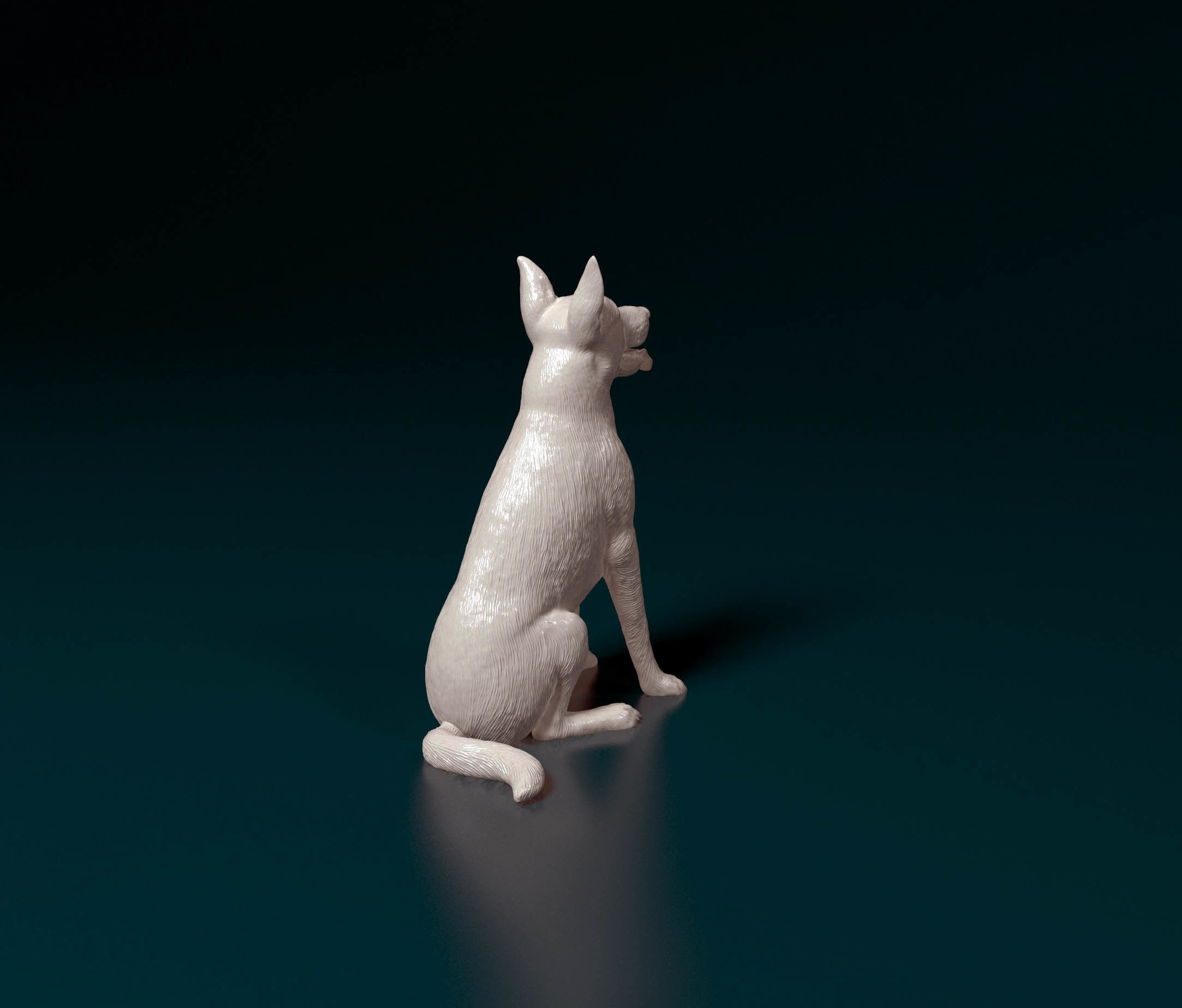 German Shepherd 06 3D print model_2