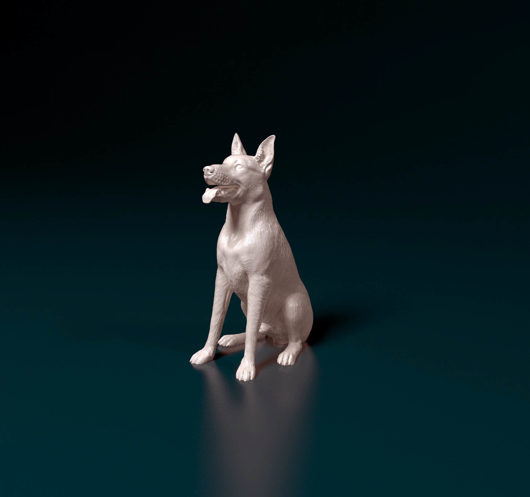 German Shepherd 06 3D print model_5