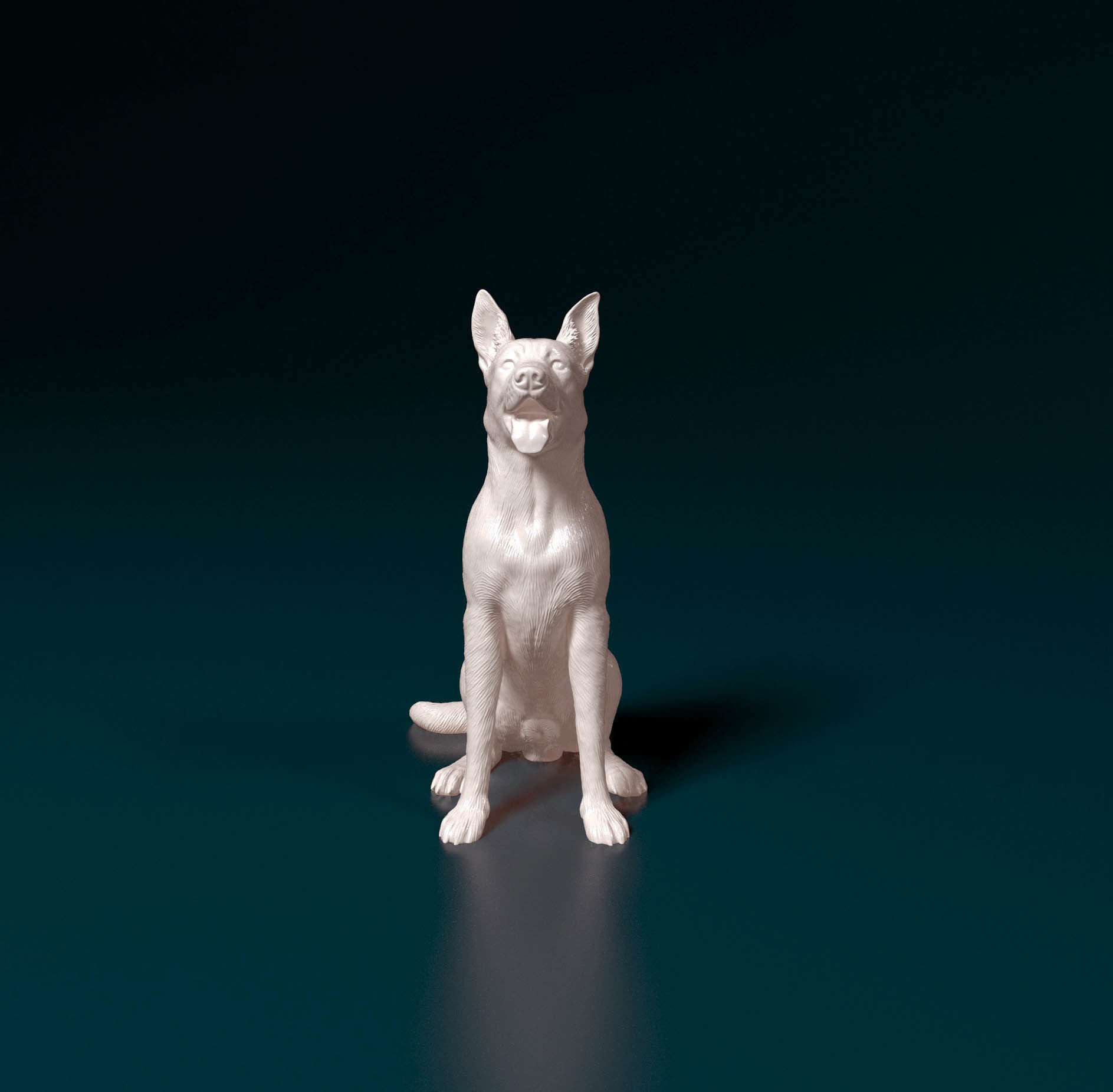 German Shepherd 06 3D print model_6