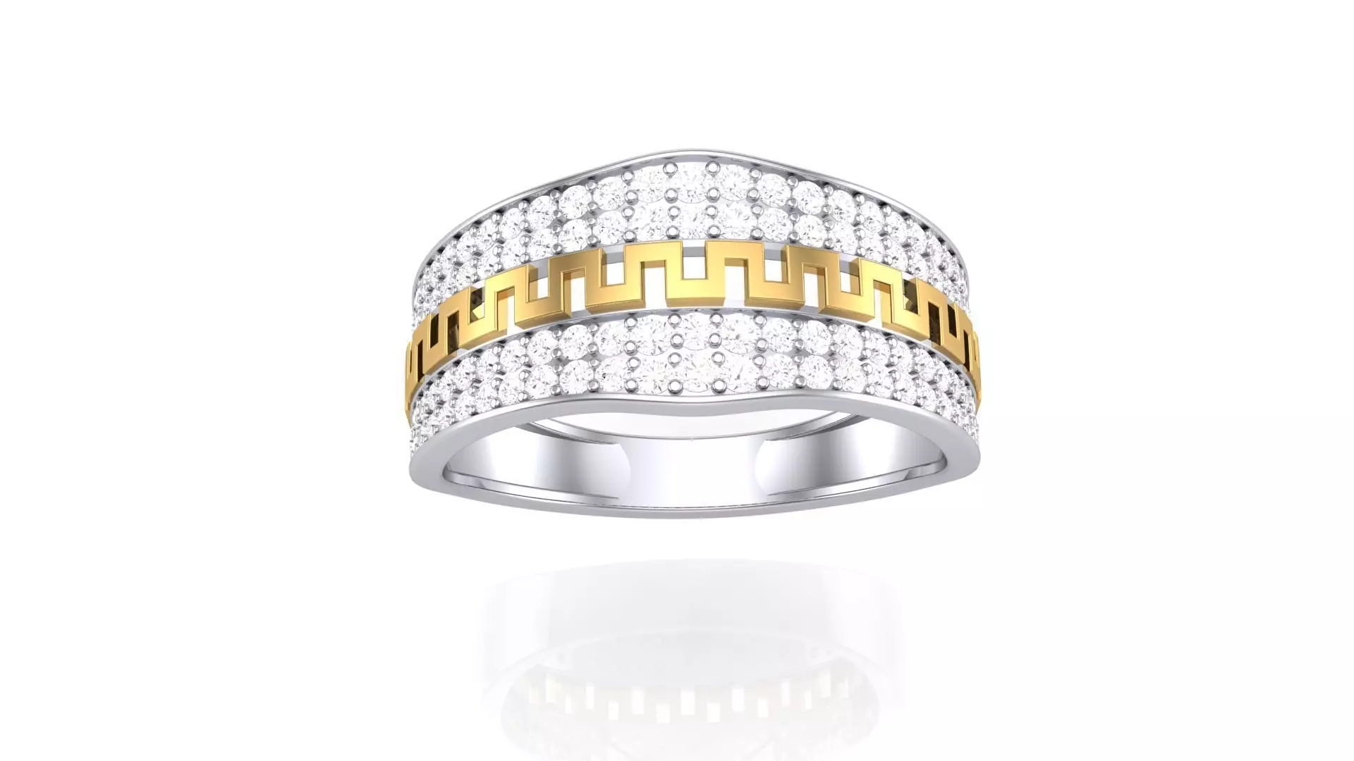 Gents Ring - 14 3D print model_0