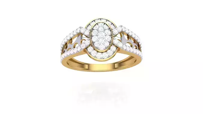 Gents Ring - 1 3D print model