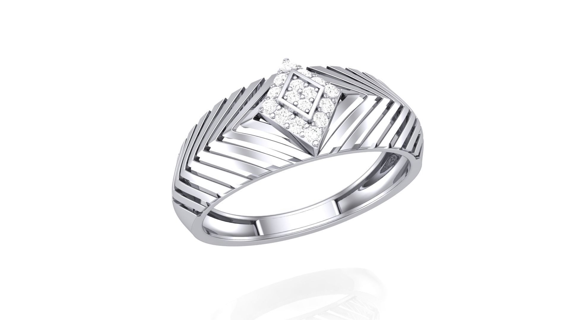 Gents ring - 21 3D print model_2