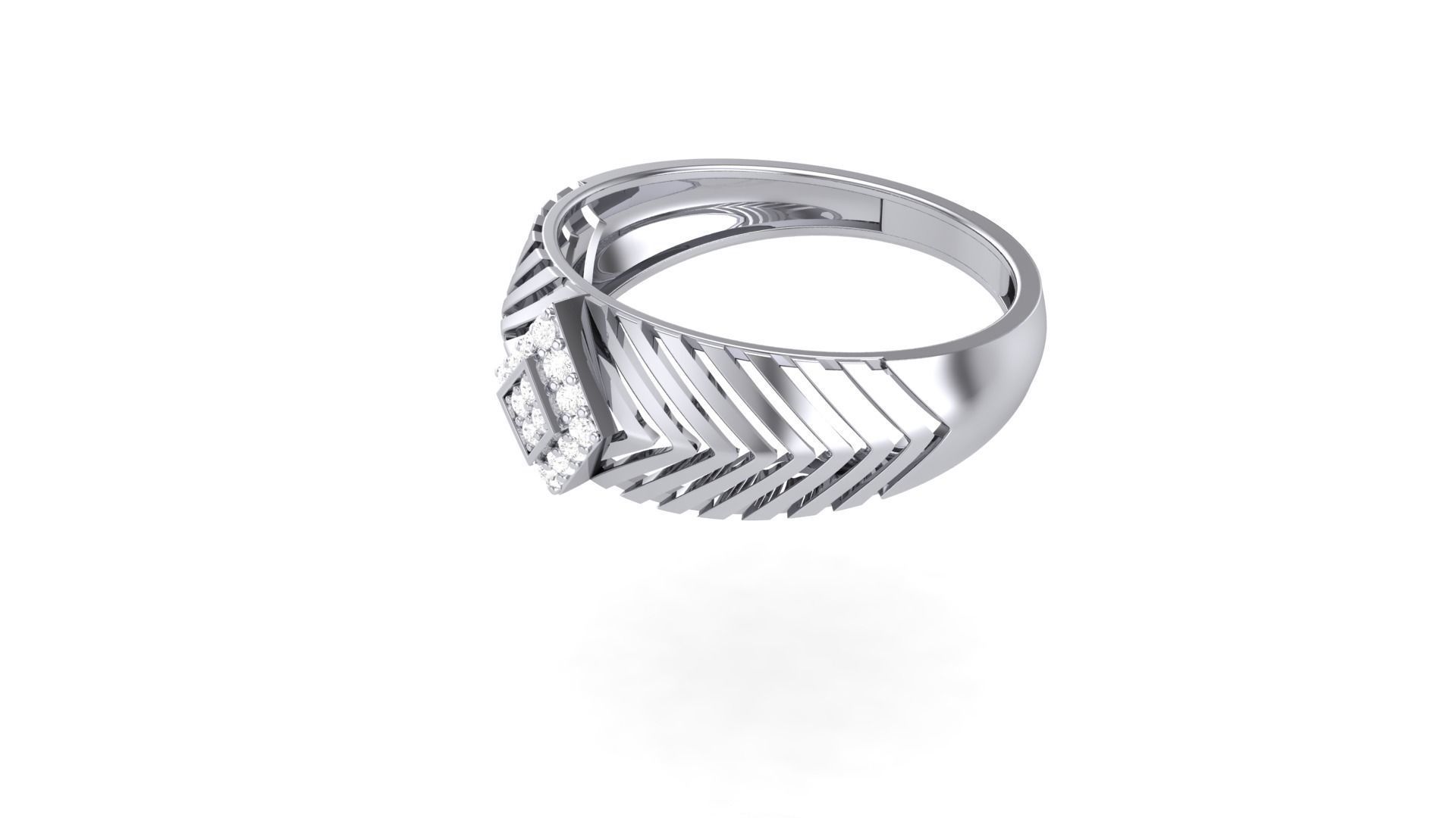 Gents ring - 21 3D print model_3