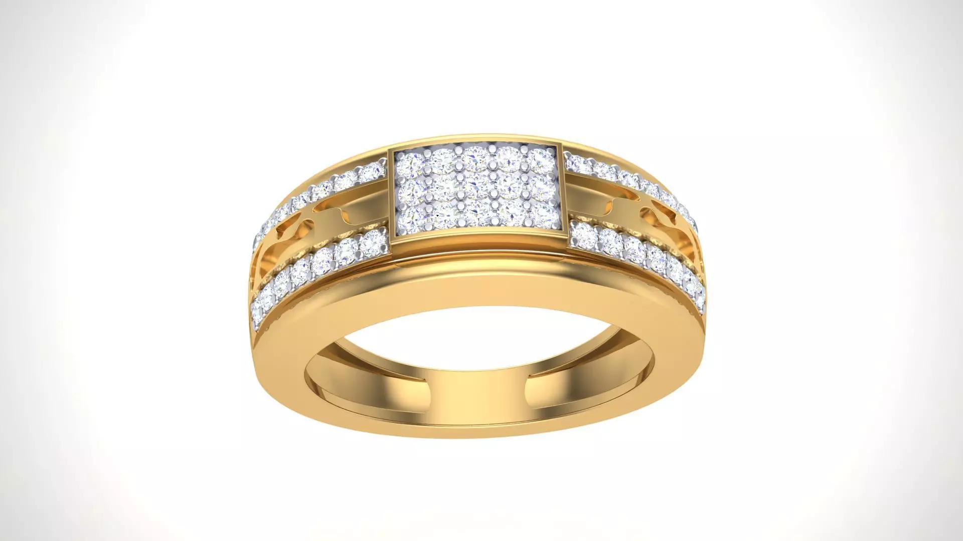 Gents ring - 9 3D print model_0