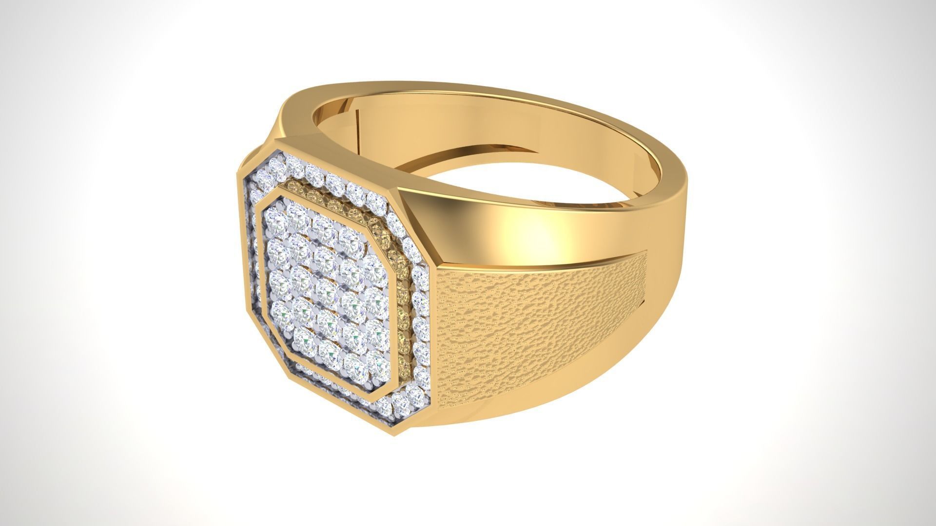 Gents ring - 8 3D print model_4