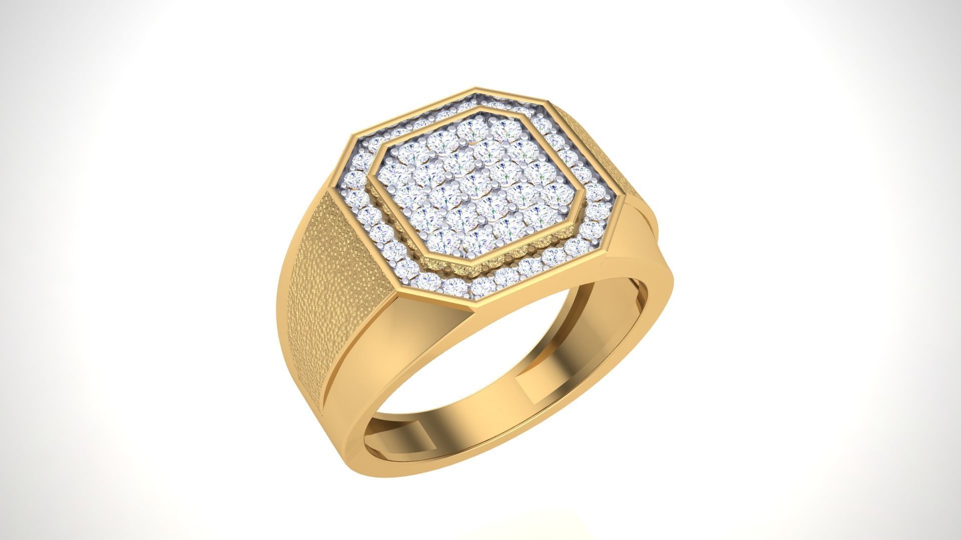 Gents ring - 8 3D print model_2