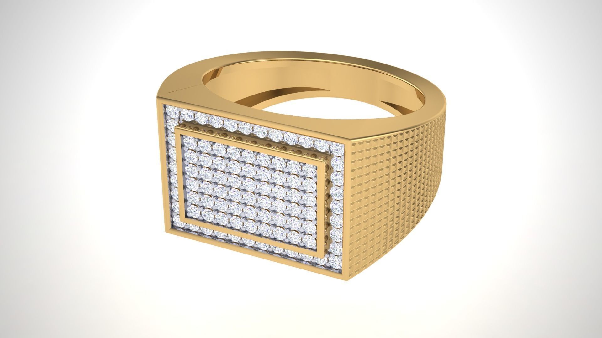 Gents ring - 7 3D print model_4