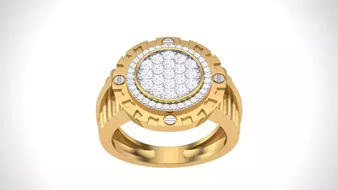 Gents ring - 2 3D print model