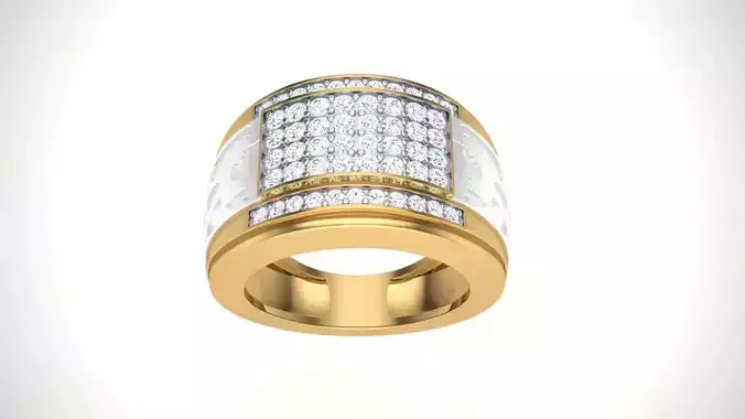 Gents ring - 11 3D print model