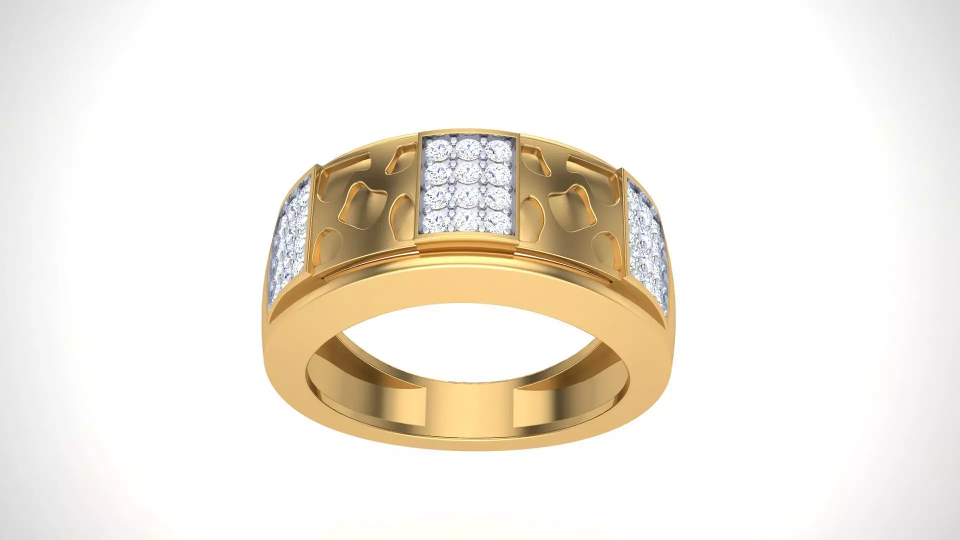 Gents ring - 10 3D print model_0