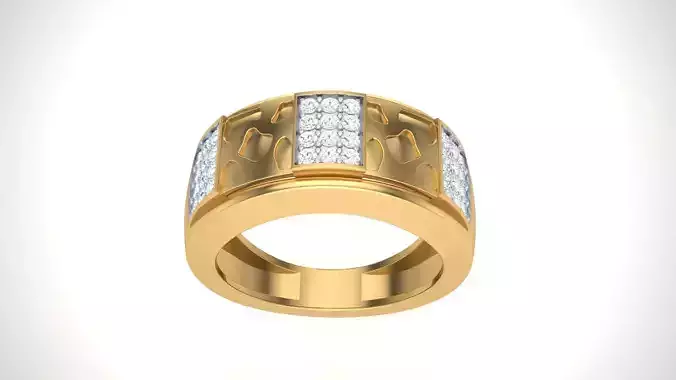Gents ring - 10 3D print model