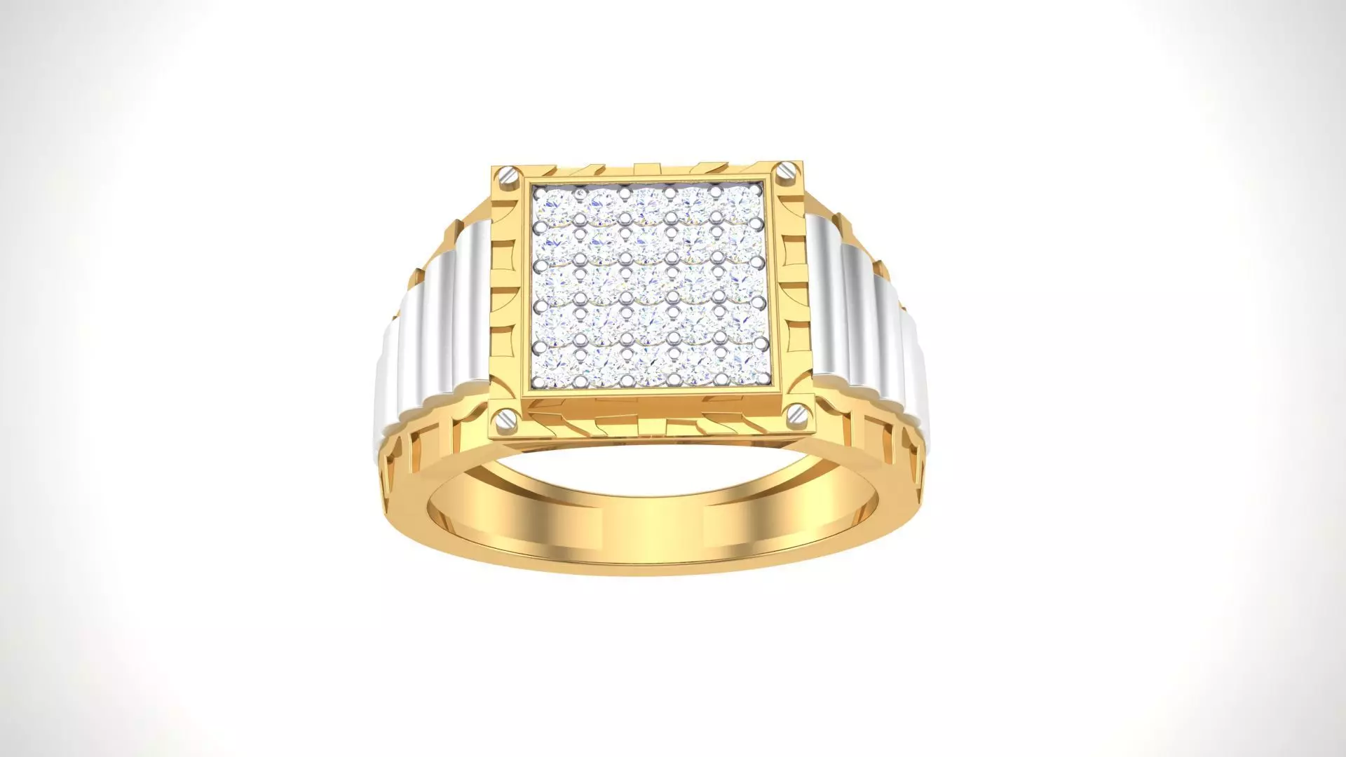 Gents ring - 1 3D print model_0