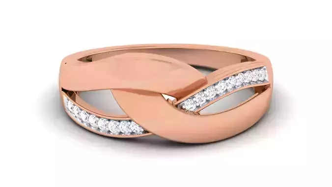 Women Diamond Ring 3dm renders detail