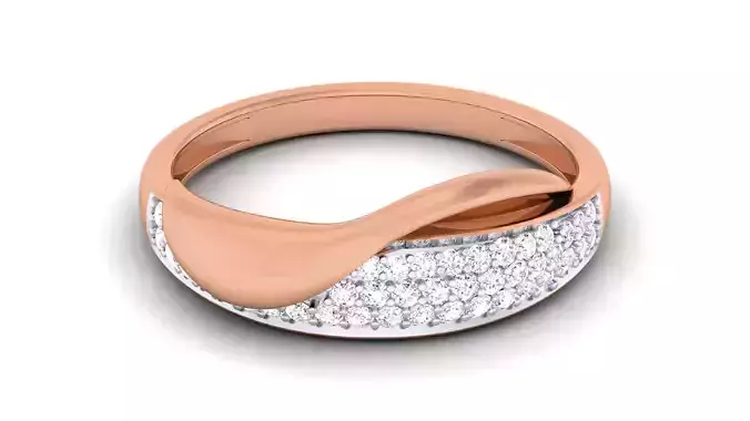 Women Diamond Ring 3dm renders detail