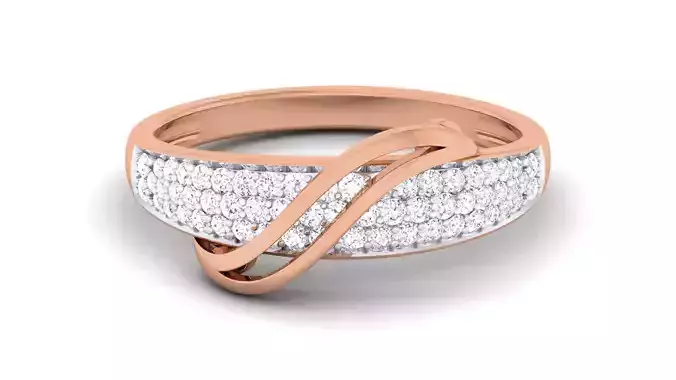 Women Diamond Ring 3dm renders detail